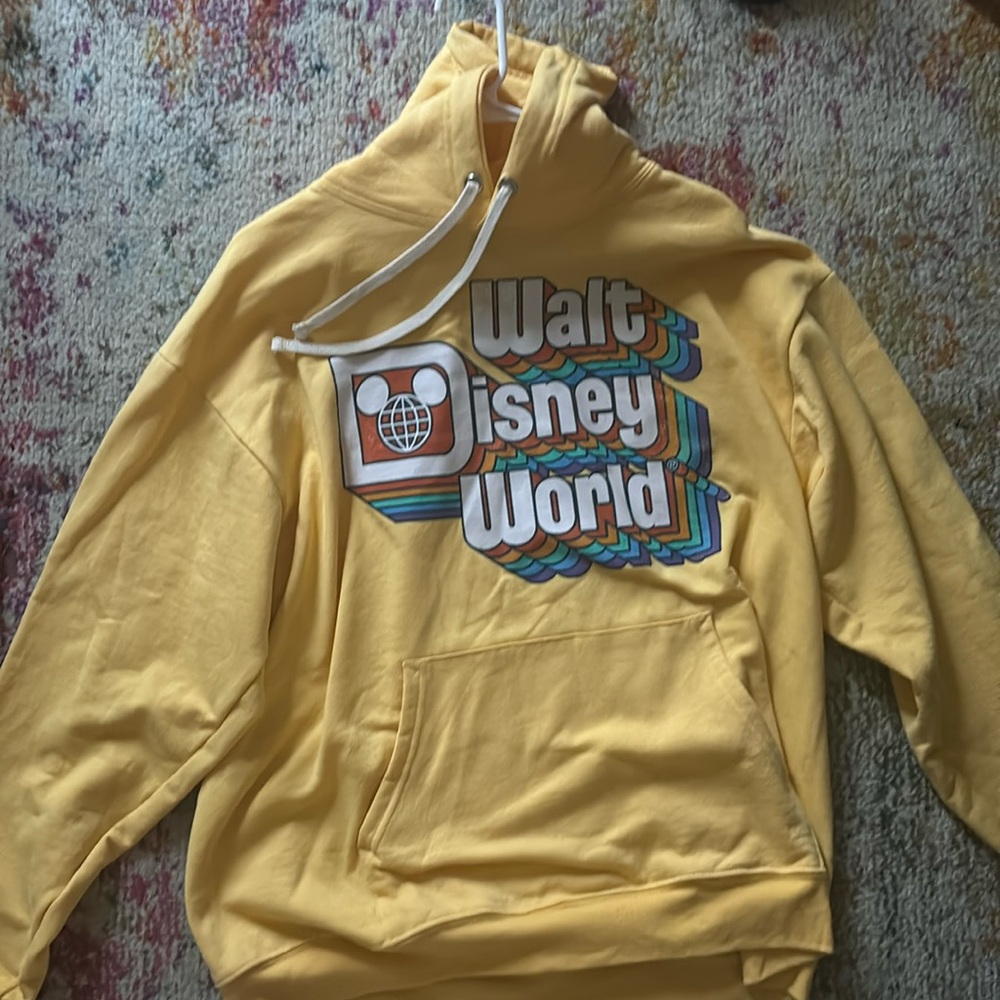 Unisex Walt Disney World Yellow hoodie